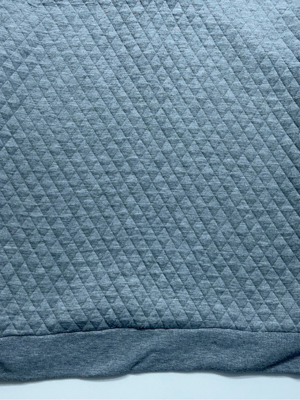 Marine Layer Lady Corbet Pullover Womens Size Small Gray Diamond Quilted. READ - Picture 11 of 12